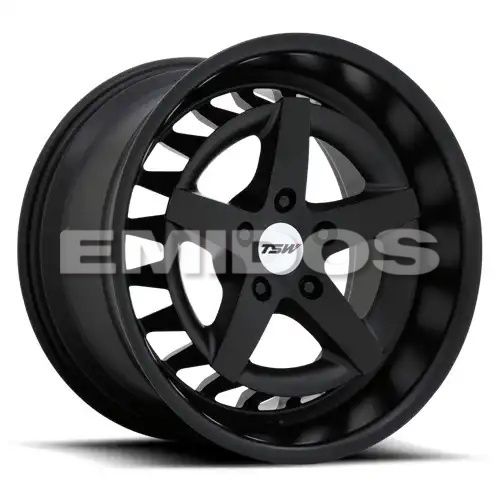 TSW DEGNER SEMI GLOSS BLACK 5x112 20R 10.5 66.56 25
