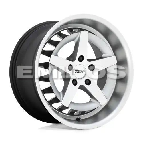 TSW DEGNER MATTE TITANIUM W/ MACHINED FACE 5x112 20R 10.5 66.56 25