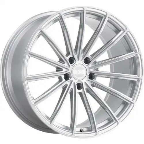XO Luxury Wheels LONDON SILVER W/ BRUSHED FACE 5x112 20R 10.5 66.56 30