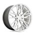 XO ZURICH HYPER SILVER W/ MIRROR CUT FACE 5x120 20R 10.5 76.1 25