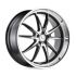 Mandrus ARGENT GLOSS GUNMETAL W/ MIRROR CUT FACE 5x112 20R 10 66.56 45