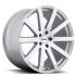 TSW BROOKLANDS SILVER W/ MIRROR CUT FACE 5x114.3 20R 10 76.1 40