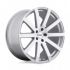 TSW BROOKLANDS SILVER W/ MIRROR CUT FACE 5x112 20R 10 72.1 42