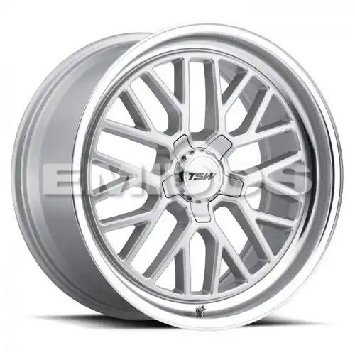 TSW HOCKENHEIM S SILVER W/ MIRROR CUT LIP 5x112 20R 10 66.56 45
