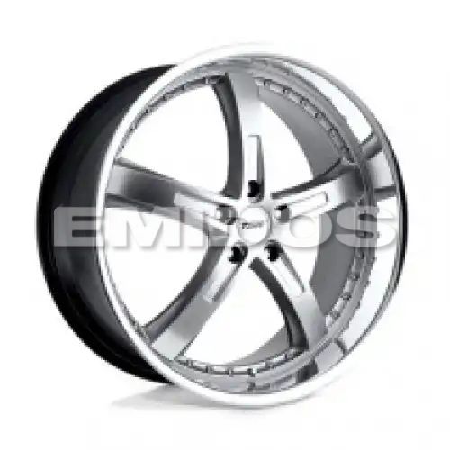 TSW JARAMA HYPER SILVER W/ MIRROR CUT LIP 5x120 20R 10 76.1 25