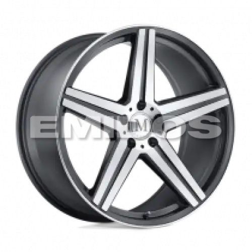 Mandrus ESTRELLA GUNMETAL W/ MIRROR CUT FACE & LIP 5x112 20R 10 66.56 40