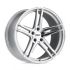 TSW MECHANICA SILVER W/ MIRROR CUT FACE 5x112 20R 10 72.1 25