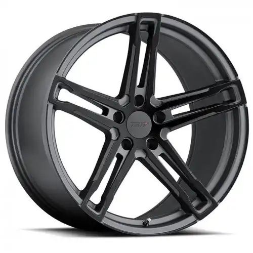 TSW MECHANICA MATTE GUNMETAL W/ MATTE BLACK FACE 5x112 20R 10 72.1 40