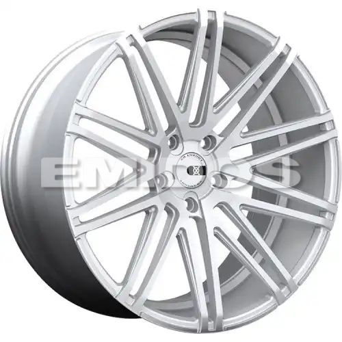XO Luxury Wheels MILAN MATTE SILVER W/ BRUSHED FACE 5x114.3 20R 10 72.56 30