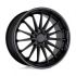 TSW MARINA MATTE BLACK W/ GLOSS BLACK LIP 5x114.3 20R 10 76.1 40