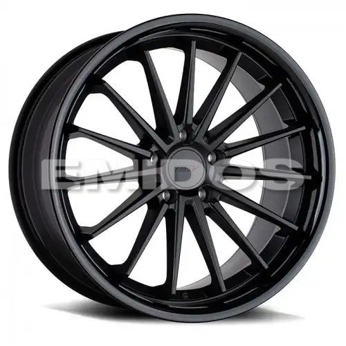 TSW MARINA MATTE BLACK W/ GLOSS BLACK LIP 5x120 20R 10 76.1 40
