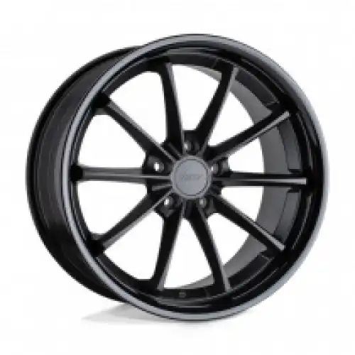 TSW SWEEP MATTE BLACK W/ GLOSS BLACK LIP 5x120 20R 10 76.1 25