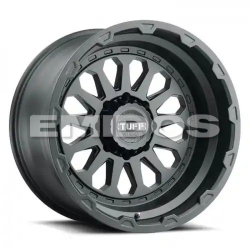 Tuff T3A MATTE BLACK 8x165.1 20R 10 122.4 5