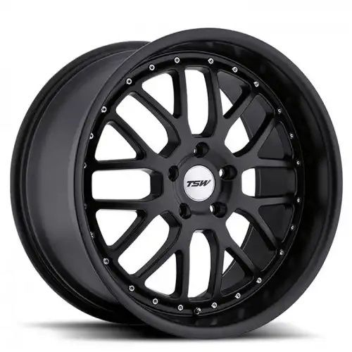 TSW VALENCIA MATTE BLACK 5x112 20R 10 72.1 40