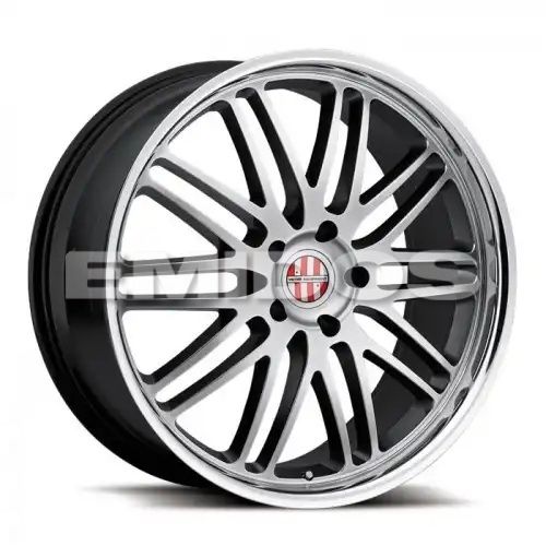 VICTOR EQUIPMENT LEMANS HYPER SILVER W/ MIRROR CUT LIP 5x130 20R 10 71.5 50
