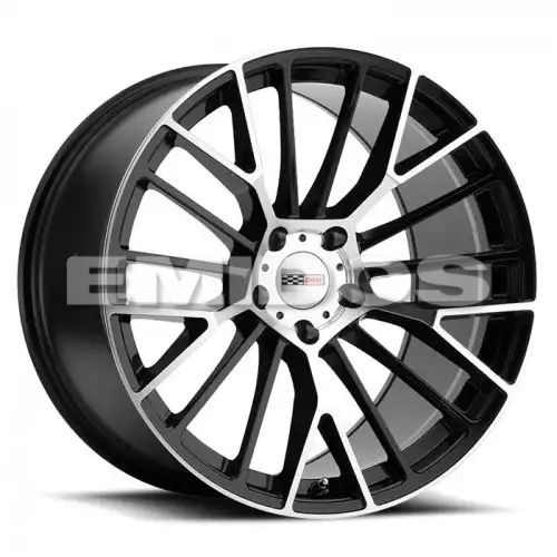 Cray ASTORIA GLOSS BLACK W/ MIRROR CUT FACE 5x120.65 20R 12 70.3 41