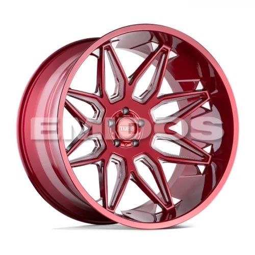 Tuff T3B CANDY RED 5x127 20R 12 71.5 40
