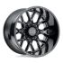 Black Rhino GRIMLOCK GLOSS BLACK & MILLED 6x139.7 20R 11.5 112.1 -44