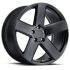 TSW BRISTOL MATTE BLACK 5x120 20R 8.5 76.1 35