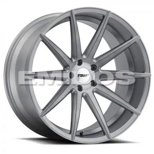 TSW CLYPSE TITANIUM W/ MATTE BRUSHED FACE 5x114.3 20R 8.5 76.1 20