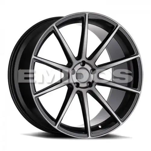 Mandrus KLASS GLOSS GUNMETAL W/ MACHINED TINTED FACE 5x112 20R 8.5 66.56 22