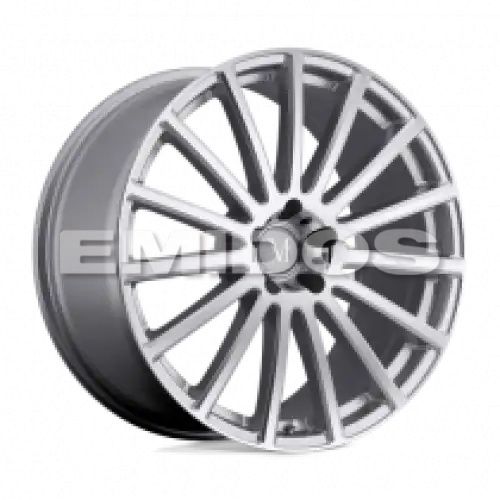 Mandrus ROTEC SILVER W/ MIRROR CUT FACE 5x112 20R 8.5 66.56 43