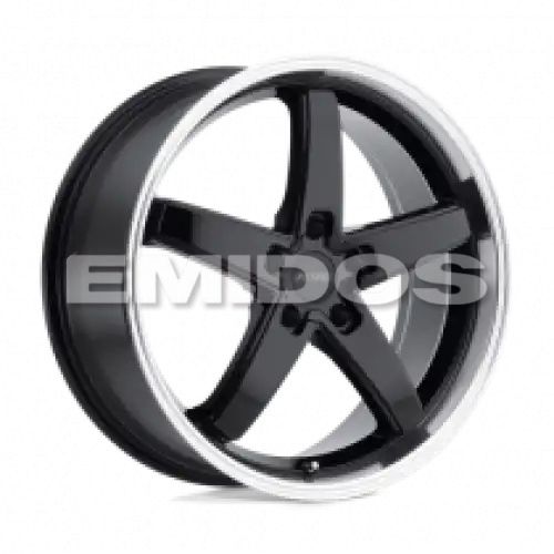 Petrol P1B GLOSS BLACK W/ MACHINED CUT LIP 5x112 20R 8.5 72.1 40