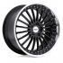TSW SILVERSTONE GLOSS BLACK W/ MIRROR CUT LIP 5x120 20R 8.5 76.1 35