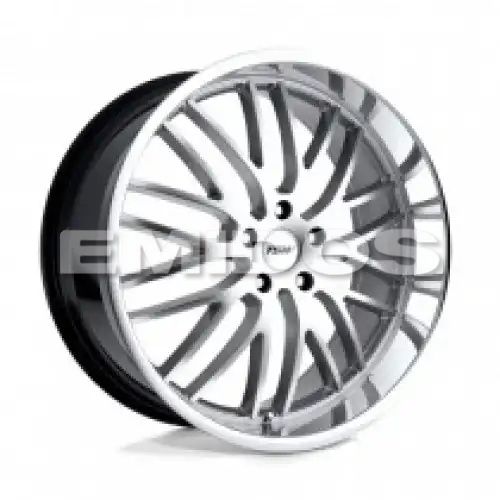 TSW SNETTERTON HYPER SILVER W/ MIRROR CUT LIP 5x120 20R 8.5 76.1 35