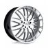 TSW SNETTERTON HYPER SILVER W/ MIRROR CUT LIP 5x114.3 20R 8.5 76.1 40