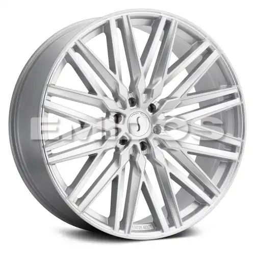 Status ADAMAS SILVER W/ MIRROR CUT FACE 6x114.3 20R 9 76.1 15