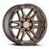 Black Rhino APACHE MATTE BRONZE W/ BLACK RING & BLACK BOLTS 6x135 20R 9 87.1 12