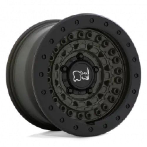 Black Rhino BARRICADE OLIVE DRAB GREEN W/ BLACK ROCK GUARD 6x139.7 20R 9 112.1 -18