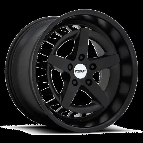 TSW DEGNER SEMI GLOSS BLACK 5x114.3 20R 9 76.1 20