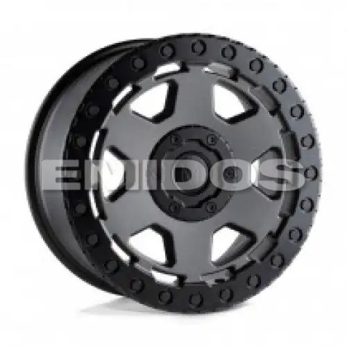 Mandrus FORSCHER MATTE GUNMETAL W/ BLACK LIP EDGE 5x112 20R 9 66.56 40