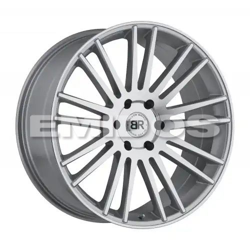 Black Rhino KRUGER SILVER W/ MIRROR-CUT FACE 6x139.7 20R 9 112.1 BNK