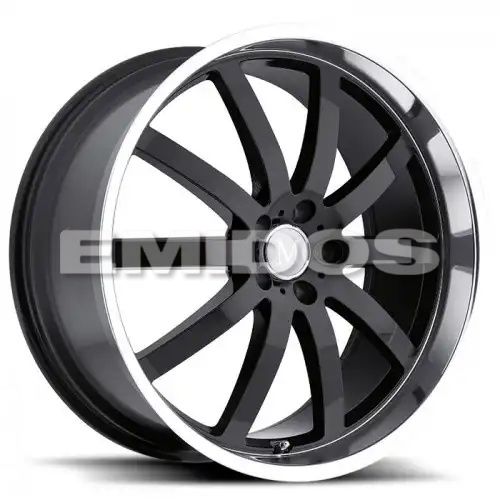 Mandrus WILHELM GLOSS BLACK W/ MIRROR CUT LIP 5x112 20R 9 66.56 39