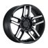 Black Rhino MESA MATTE BLACK W/ MACHINED FACE 5x127 R 9 71.5 2