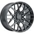 XO Luxury Wheels PHOENIX GUNMETAL W/ BRUSHED GUNMETAL FACE 5x114.3 20R 9 76.1 20