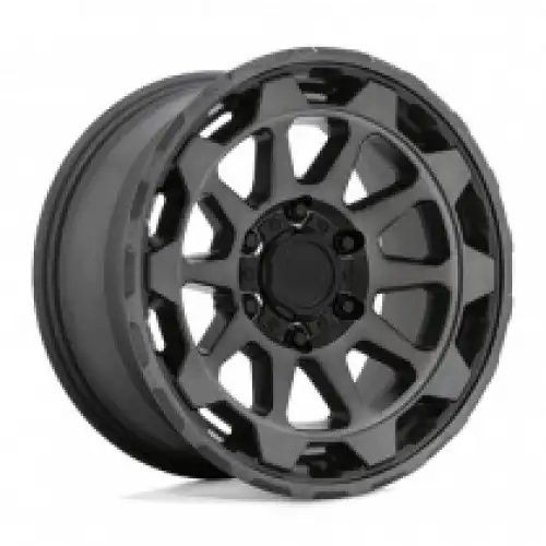 Black Rhino ROTOR MATTE GUNMETAL W/ BRUSHED FACE 5x127 20R 9 71.5 -18