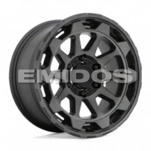 Black Rhino ROTOR MATTE GUNMETAL W/ BRUSHED FACE 5x127 20R 9 71.5 -18