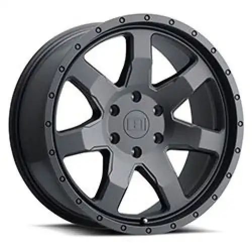 Level 8 SLAM MATTE BLACK 6x135 20R 9 87.1 9