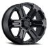 Black Rhino WANAKA MATTE BLACK 6x135 20R 9 87.1 12