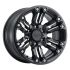 Black Rhino ASAGAI MATTE BLACK & MACHINED W/ STAINLESS BOLTS 6x135 20R 9.5 87.1 12