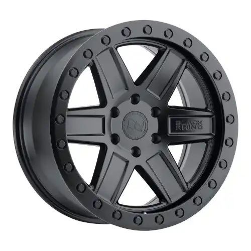 Black Rhino ATTICA MATTE BLACK W/ BLACK RING 6x139.7 20R 9.5 112.1 -18