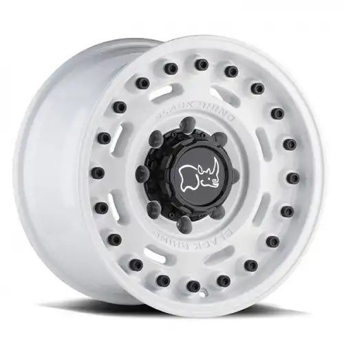 Black Rhino AXLE GLOSS WHITE 5x127 20R 9.5 71.5 -18