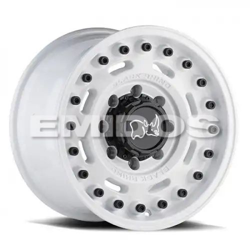 Black Rhino AXLE GLOSS WHITE 5x120 20R 9.5 72.56 25
