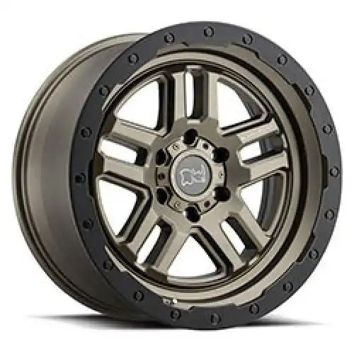Black Rhino BARSTOW MATTE BRONZE W/ MATTE BLACK RING 6x139.7 20R 9.5 112.1 -18