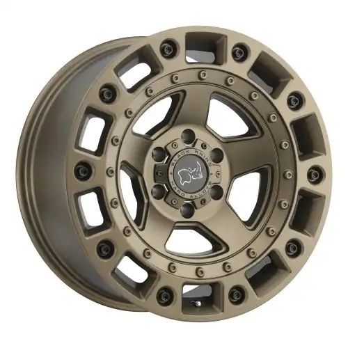 Black Rhino CINCO BRONZE W/ BLACK BOLTS 6x135 20R 9.5 87.1 12