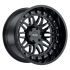 Black Rhino FURY GLOSS BLACK 5x150 20R 9.5 110.1 12